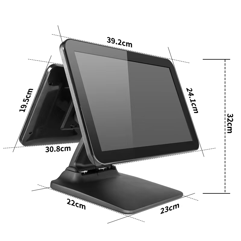 SysePOS G516 15.6 Inch LCD Foldable POS System - Image 7